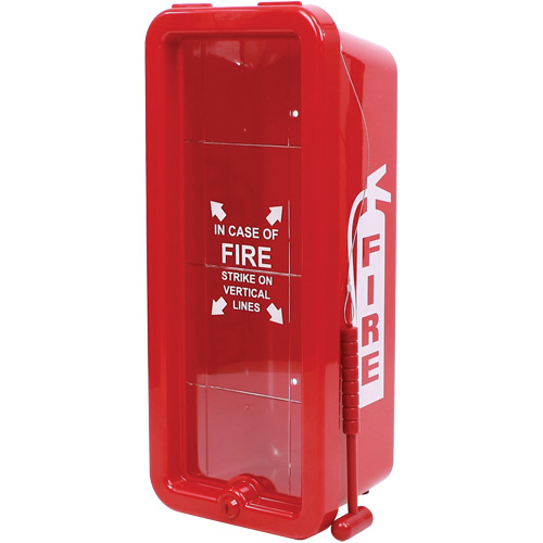 Fire Extinguisher Cabinet, 8" W x 19" H x 6.375" D Rideout Tool & Machine Inc.
