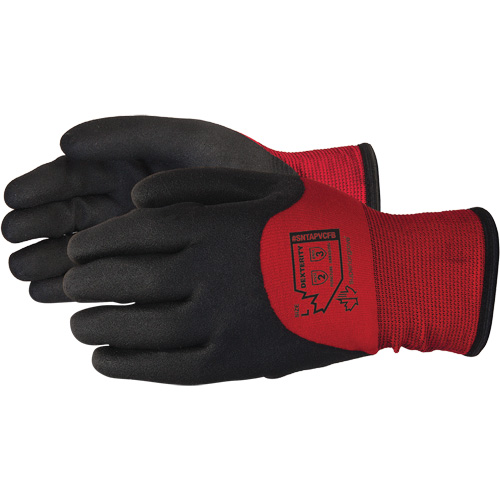 Dexterity&reg; Coated Gloves, Small, PVC Coating, 15 Gauge, Acrylic Shell Rideout Tool & Machine Inc.