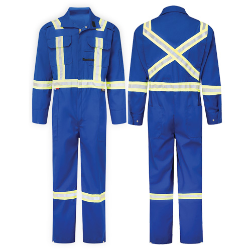Combinaison de luxe 6 oz Nomex Essential, Taille 38 (grand taille), Bleu royal Rideout Tool & Machine Inc.