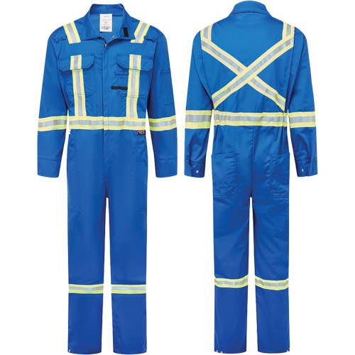 Combinaisons de luxe 9 oz UltraSoft, Taille 40T, Bleu royal Rideout Tool & Machine Inc.