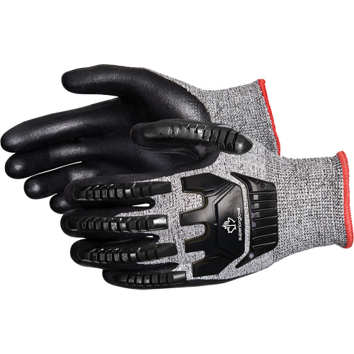 TenActiv Anti-Impact Cut-Resistant Composite Knit Gloves, 6, Synthetic Palm, Knit Wrist Cuff Rideout Tool & Machine Inc.