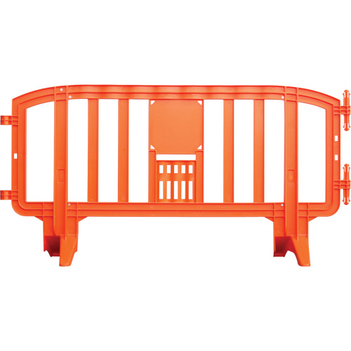 Movit Barricade, Interlocking, 78" L x 39" H, Orange Rideout Tool & Machine Inc.