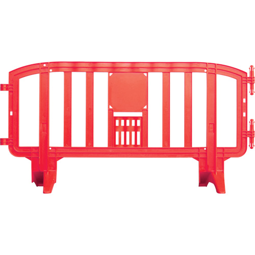 Barricade Movit, Emboîtables, 78" lo x 39" h, Rouge Rideout Tool & Machine Inc.