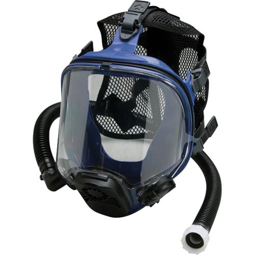 Full-Face Supplied Air Respirator, Silicone, One Size Rideout Tool & Machine Inc.