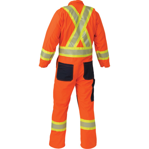 Combinaison ind&eacute;chirable, 2T-Grand, Orange haute visibilit&eacute; Rideout Tool & Machine Inc.