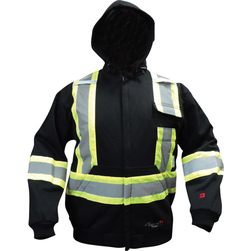 Fire Rated Hoodie, Small, Black Rideout Tool & Machine Inc.