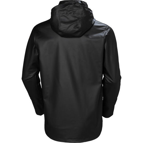 Gale Rain Jacket, Polyester/Polyurethane, X-Small, Black Rideout Tool & Machine Inc.