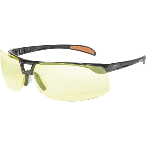 Prot&eacute;g&eacute; Safety Glasses with HydroShield Lenses, Amber Lens, Anti-Fog/Anti-Scratch, ANSI Z87+ Rideout Tool & Machine Inc.