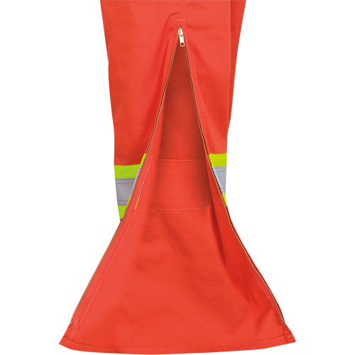 7705 FR-Tech&reg; High Visibility Coveralls, Size 36, Orange Rideout Tool & Machine Inc.