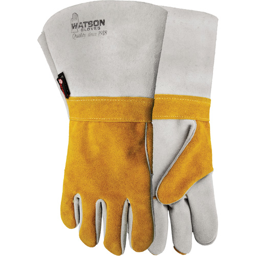 1034 Wopper Welding Gloves, Split Cowhide, Size 10 Rideout Tool & Machine Inc.