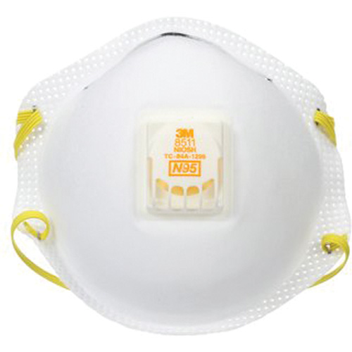 8511 Particulate Respirator, N95, NIOSH Certified Rideout Tool & Machine Inc.