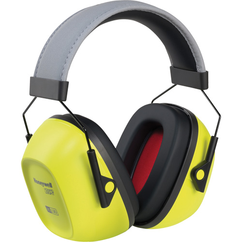 Cache-oreilles de haute visibilit&eacute; pour sons de niveau &eacute;lev&eacute; VeriShield VS130HV de Howard Leight, Bandeau, 30 NRR dB Rideout Tool & Machine Inc.