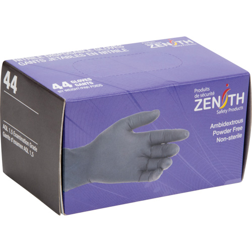 Vending Pack Disposable Gloves, 2X-Large, Nitrile, 5-mil, Powder-Free, Black Rideout Tool & Machine Inc.