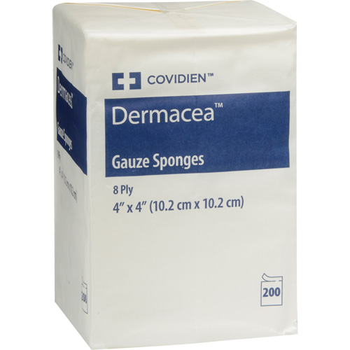 Gauze Sponges, Pad, 4" L x 4" W, Medical Device Non-Medical Rideout Tool & Machine Inc.