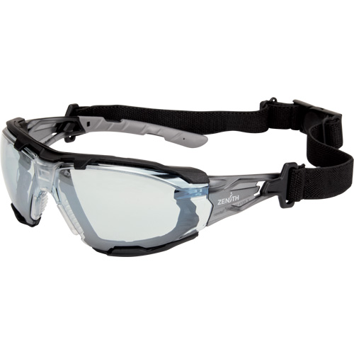 Z2900 Series Safety Glasses with Foam Gasket, Indoor/Outdoor Mirror Lens, Anti-Scratch, ANSI Z87+/Meets/Exceeds CSA Z94.3 Rideout Tool & Machine Inc.