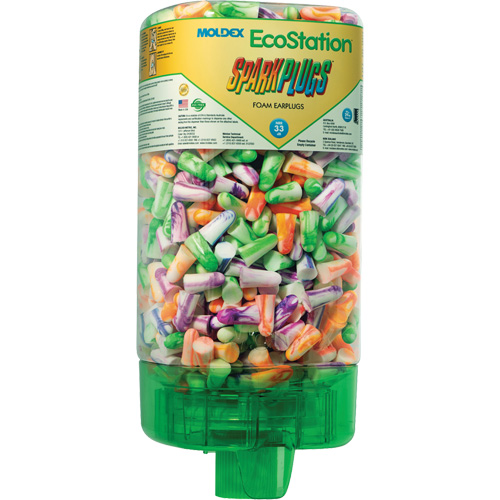 EcoStation SparkPlugs&reg; Earplug Dispenser Starter Kit Rideout Tool & Machine Inc.