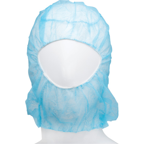 Cagoule jetable, Polypropyl&egrave;ne, Bleu Rideout Tool & Machine Inc.
