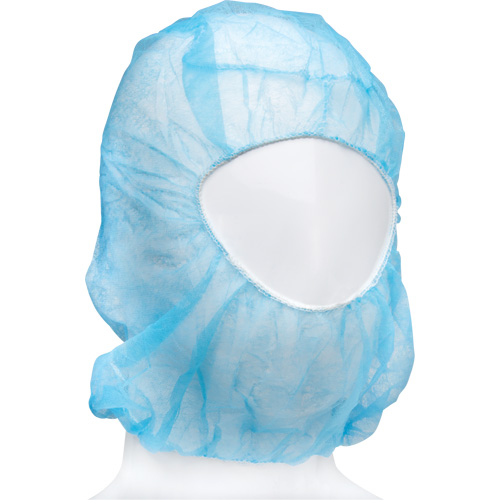 Cagoule jetable, Polypropyl&egrave;ne, Bleu Rideout Tool & Machine Inc.