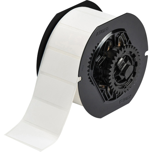 &eacute;tiquettes pour imprimante de s&eacute;rie B33, Papier, 2" lo x 1" h, Blanc Rideout Tool & Machine Inc.