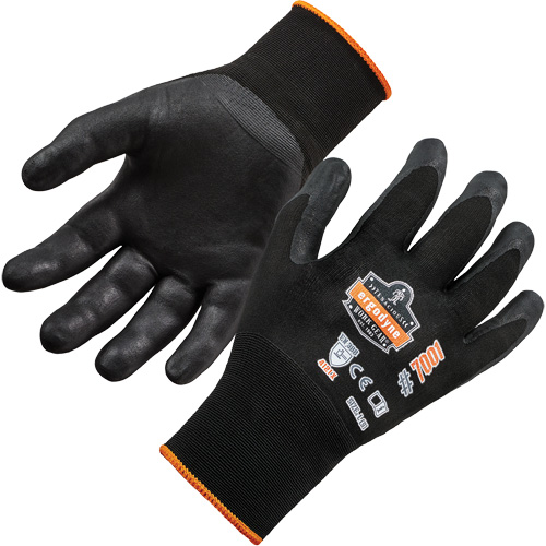 ProFlex&reg; DSX Dry Grip Coated Gloves, Small, Nitrile Coating, 18 Gauge, Nylon/Spandex Shell Rideout Tool & Machine Inc.