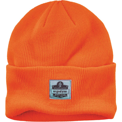 N-Ferno&reg; Rib Knit Beanie Hat, One Size, Orange Rideout Tool & Machine Inc.