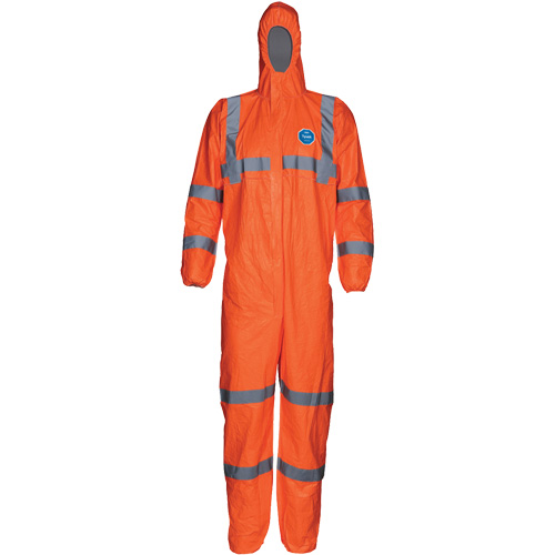 HV High Visibility Coveralls with Hood, Small, Orange, Tyvek&reg; 500 Rideout Tool & Machine Inc.