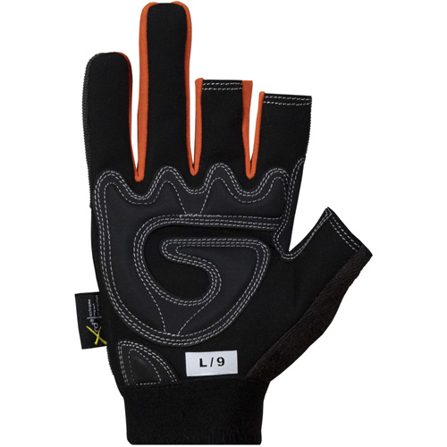Clutch Gear&reg; Open-Finger Framers Gloves, Synthetic Palm, Size Small Rideout Tool & Machine Inc.