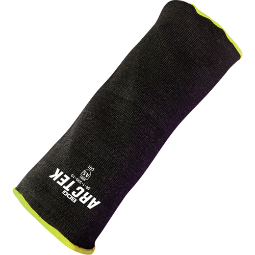 Arc Tek Cut Resistant Sleeve, Polyethylene/Steel, 10", ASTM ANSI Level A5, Black Rideout Tool & Machine Inc.