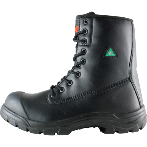 Bottes de travail Storm, Cuir, Embout Acier, Taille 7, Imperm&eacute;able Rideout Tool & Machine Inc.