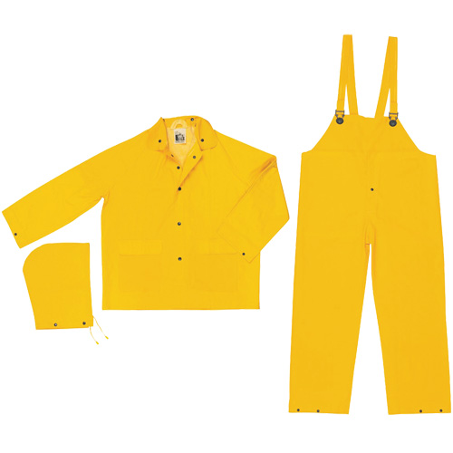 Ensemble imperm&eacute;able de s&eacute;rie classique, Polyester/PVC, Grand, Jaune Rideout Tool & Machine Inc.