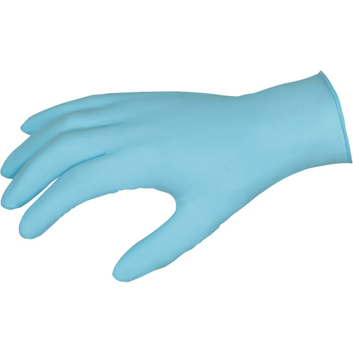 DuraShield Disposable Gloves, Large, Nitrile, 3-mil, Powder-Free, Blue Rideout Tool & Machine Inc.