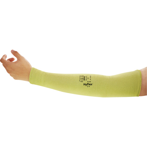 HyFlex&reg; Goldknit&reg; Cut Resistant Sleeve, Kevlar&reg;, 8", ASTM ANSI Level A3/EN 388 Level 3, Yellow Rideout Tool & Machine Inc.
