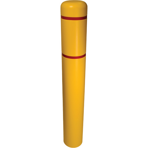 Couvre-bollard, 4" dia. x 54" l, Jaune Rideout Tool & Machine Inc.