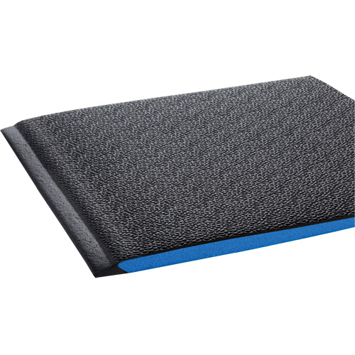 Tapis ergonomiques Wear-Bond Comfort-King, Rugueux, 2' x 3' x 9/16", Noir, Mousse de vinyle Rideout Tool & Machine Inc.