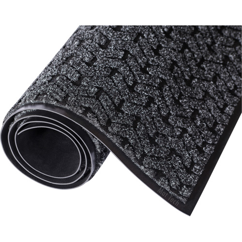Tapis d'accueil Performance Tire-Track, Essuie-pieds/grattoir, 4' x 8' x 3/8", Charbon Rideout Tool & Machine Inc.