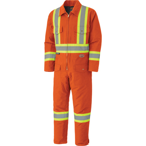 5540A Quilted Coveralls, 2X-Large, Orange Rideout Tool & Machine Inc.