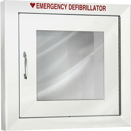 Surface Wall Mounting AED Cabinet, Zoll AED Plus&reg; For, Non-Medical Rideout Tool & Machine Inc.