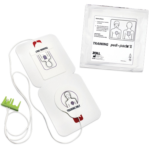 &eacute;lectrodes de formation Pedi Padz II, Zoll AED Plus Pour, Non m&eacute;dical Rideout Tool & Machine Inc.