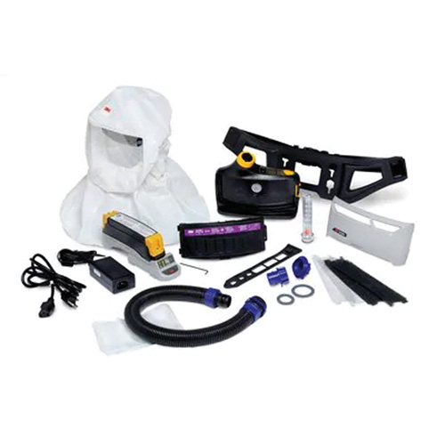 Versaflo Powered Air Purifying Respirator Easy Clean Kit, Loose Fitting Hood & Faceshield, Lithium-Ion Battery Rideout Tool & Machine Inc.