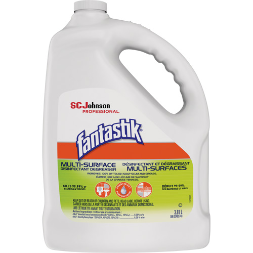 Fantastik&reg; Professional Multi-Surface Disinfectant & Degreaser, 3.78 L, Jug Rideout Tool & Machine Inc.