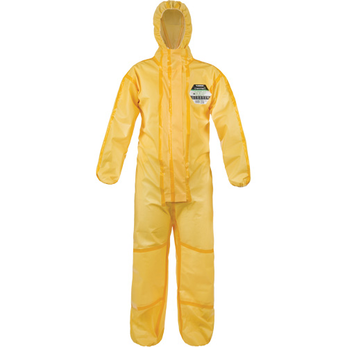 ChemMax&reg; 1 Coveralls, Polyethylene/Polypropylene, 4X-Large, Yellow Rideout Tool & Machine Inc.