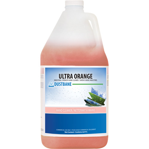 Nettoyant pour les mains Ultra Orange, Liquide, 4 L, Cruche, Parfum&eacute; Rideout Tool & Machine Inc.