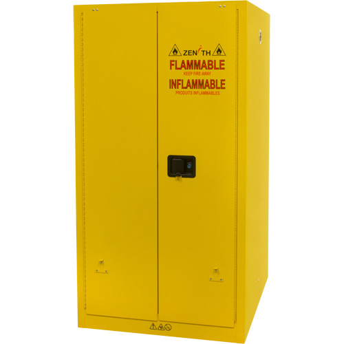 Armoire pour produits inflammables, 60 gal., 2 Porte(s), 34" La x 65" h x 34" p Rideout Tool & Machine Inc.