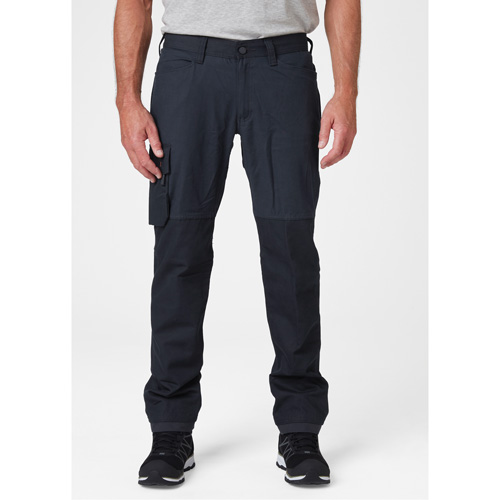 Oxford Service Pants, Poly-Cotton, Navy Blue, Size 30, 30 Inseam Rideout Tool & Machine Inc.