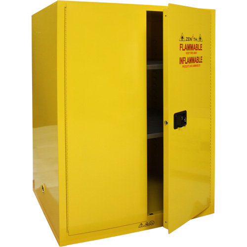 Flammable Storage Cabinet, 90 Gal., 2 Door, 43" W x 66" H x 34" D Rideout Tool & Machine Inc.