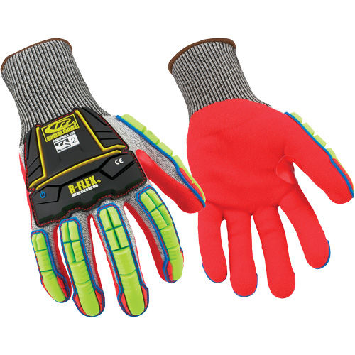 065 Cut-Resistant Gloves, Size X-Small/7, 13 Gauge, Nitrile Coated, HPPE Shell, ANSI/ISEA 105 Level 4 Rideout Tool & Machine Inc.
