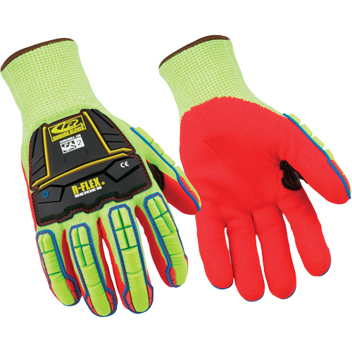 085 Cut-Resistant Gloves, Size Small/8, 13 Gauge, Nitrile Coated, HPPE Shell, ASTM ANSI Level A6 Rideout Tool & Machine Inc.
