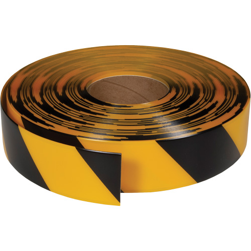ArmorStripe&reg; Ultra Durable Floor Tape, 2" x 100', PVC, Black and Yellow Rideout Tool & Machine Inc.
