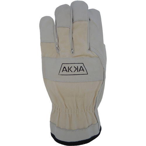 Cotton-Backed Drivers Gloves, Large, Grain Goatskin Palm Rideout Tool & Machine Inc.