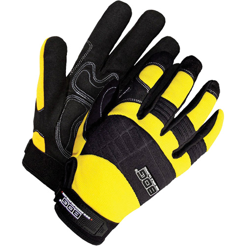 Heavy-Duty Performance Gloves with Padded Palms, Size Small, Synthetic Palm Rideout Tool & Machine Inc.